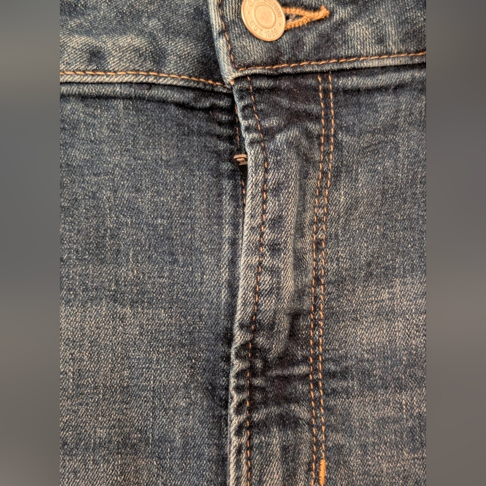 Gap Sky High Universal Legging Jeans High Rise Distressed Size 12/31R - Picture 5 of 7